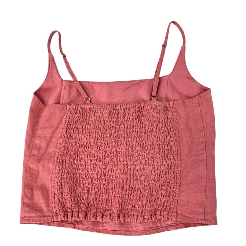 Abercrombie & Fitch Pink Crop Camisole - Picture 2 of 5